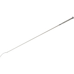 Chicote de adestramento Whip & Go Diamond cabo de nylon Preto