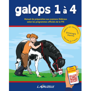 Galopes 1 a 4 com vídeos Lavauzelle