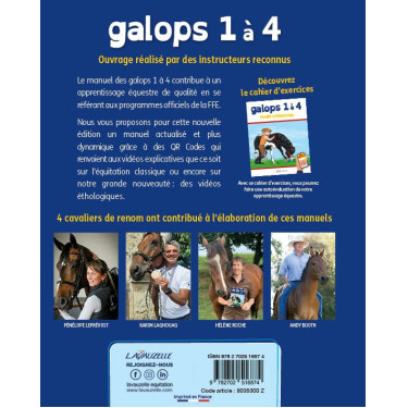 Galopes 1 a 4 com vídeos Lavauzelle Galopes 1 a 4 com vídeos Lavauzelle