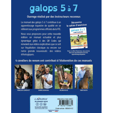 Galopes 5 a 7 com vídeos Lavauzelle Galopes 5 a 7 com vídeos Lavauzelle