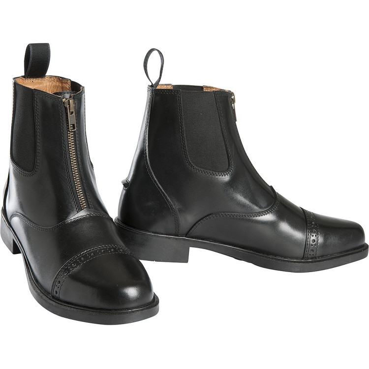 Botas Infantis Equithème Zip Couro Botas Infantis Equithème Zip Couro