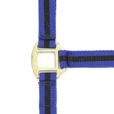Cabeçada de nylon forrada a couro Norton