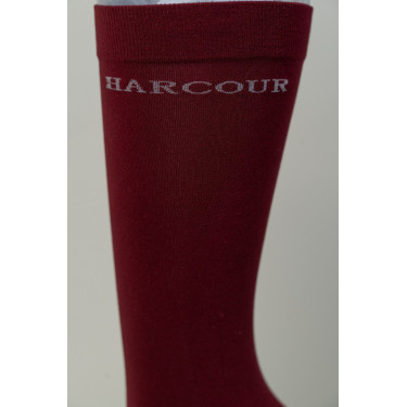 Chaussettes Harcour Vaya 2 paires Bordeaux