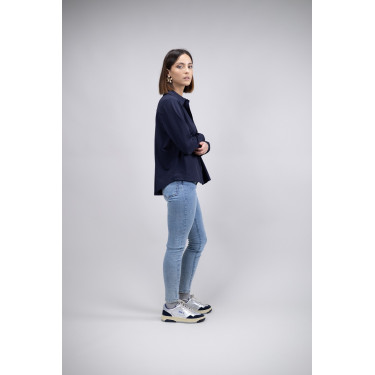 Camisa Harcour Sharly Marinho Azul-marinho