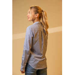 Camisa Harcour Swany Branco / marinho