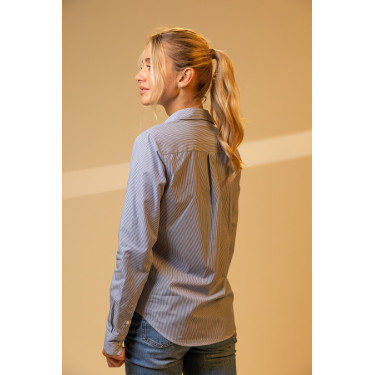 Camisa Harcour Swany Branco / marinho