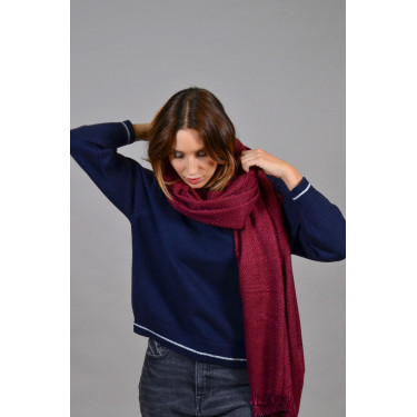 Cachecol Harcour Scarleta Violeta Cachecol Harcour Scarleta Violeta