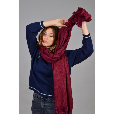 Cachecol Harcour Scarleta Violeta Cachecol Harcour Scarleta Violeta