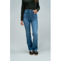 Jean Flare Harcour Juvo Jeans Cinzento