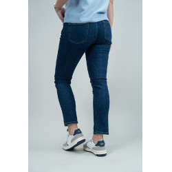 Namorada de Jean Harcour Power Jeans Cinzento