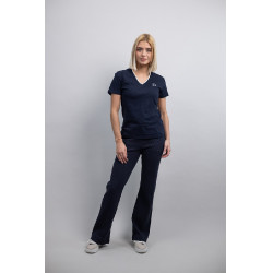 Calça de hipismo Harcour Julo Marinho Azul-marinho