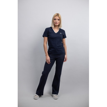 Calça de hipismo Harcour Julo Marinho Azul-marinho