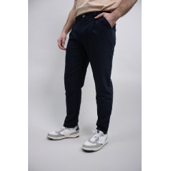 Calça Chino Harcour Bruno Marinho Azul-marinho Calça Chino Harcour Bruno Marinho Azul-marinho