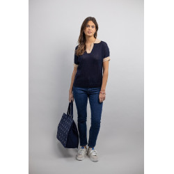 Polo Harcour Pomelo Marinho Azul-marinho