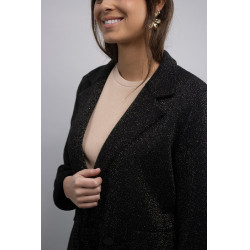 Blazer de Equitação Harcour Joba Preto dourado