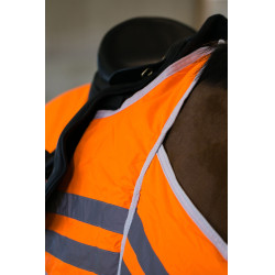 Cobre-rim fluorescente refletivo Horze Cobre-rim fluorescente refletivo Horze