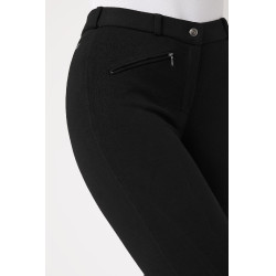 Calça Horze Active feminina com grip de silicone Preto Calça Horze Active feminina com grip de silicone Preto