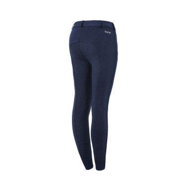 Calça Horze Active com grip de silicone infantil Azul escuro