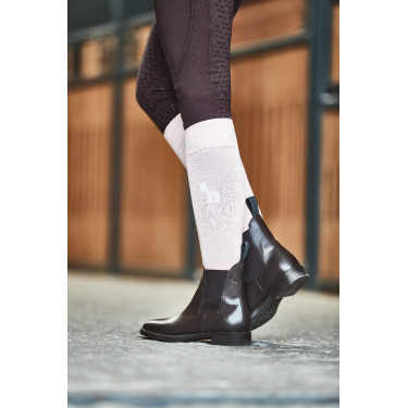 Botas jodhpur Horze Signature Castanho Botas jodhpur Horze Signature Castanho