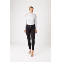 Calça Horze Grand Prix com grip de silicone para mulher Calça Horze Grand Prix com grip de silicone para mulher