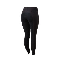 Calça Horze Grand Prix com assento em camurça para mulher Preto