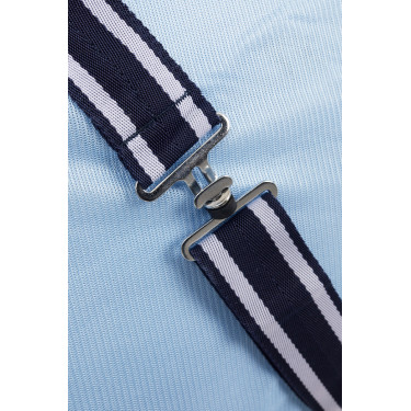 Camisa anti-moscas Freja Horze com cobre-pescoço Azul claro