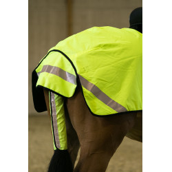 Cobre-rins refletivo fluorescente Horze Cobre-rins refletivo fluorescente Horze