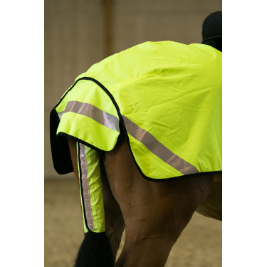 Cobre-rins refletivo fluorescente Horze Cobre-rins refletivo fluorescente Horze