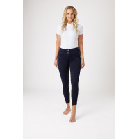 Calça antiderrapante de silicone Horze Daniela feminina Branco