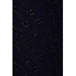 Calça antiderrapante de silicone Horze Daniela feminina Azul-marinho