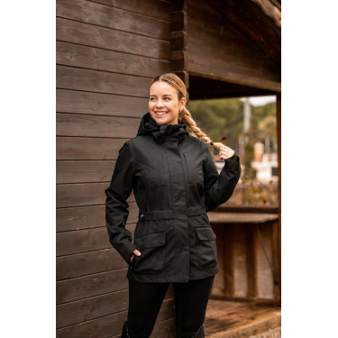 Casaco técnico protetor Horze Jadine feminino Preto Casaco técnico protetor Horze Jadine feminino Preto