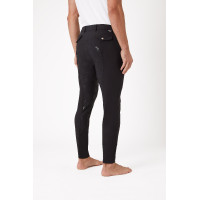 Calça com culote de silicone Horze Grand Prix masculino Preto Calça com culote de silicone Horze Grand Prix masculino Preto