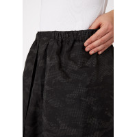 Saia refletora Camo Luminox feminina Horze Preto / prata Saia refletora Camo Luminox feminina Horze Preto / prata