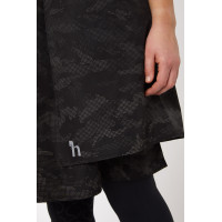 Saia refletora Camo Luminox feminina Horze Preto / prata Saia refletora Camo Luminox feminina Horze Preto / prata