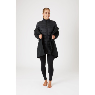 Parka acolchoada 3 em 1 Horze Isabella feminina Parka acolchoada 3 em 1 Horze Isabella feminina