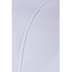 Calça com grip integral para todas as estações Horze Mira Branco / azul turquesa