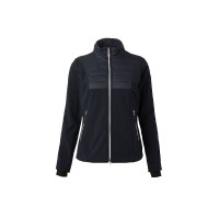 Casaco softshell híbrido Horze Maeve feminino Azul-marinho escuro