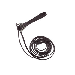 Rendas de couro tipo alemão Horze Sparta Castanho Rendas de couro tipo alemão Horze Sparta Castanho