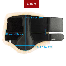 Guêtres fechadas Horze Signature Preto Guêtres fechadas Horze Signature Preto