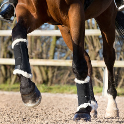 Guêtres fechadas Horze Signature Preto Guêtres fechadas Horze Signature Preto