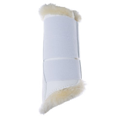 Guêtres fechadas Horze Signature Branco Guêtres fechadas Horze Signature Branco