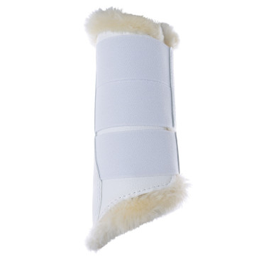 Guêtres fechadas Horze Signature Branco Guêtres fechadas Horze Signature Branco