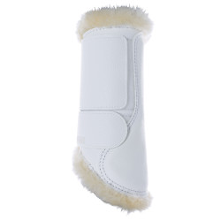 Guêtres fechadas Horze Signature Branco Guêtres fechadas Horze Signature Branco