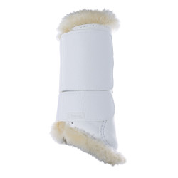 Guêtres fechadas Horze Signature Branco Guêtres fechadas Horze Signature Branco