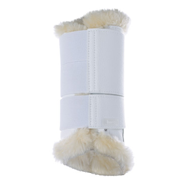 Guêtres fechadas Horze Signature Branco Guêtres fechadas Horze Signature Branco