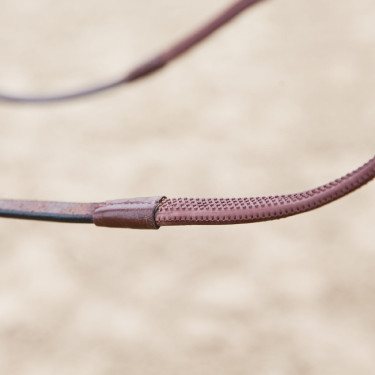 Rendas de borracha Fine Prise Horze Castanho escuro Rendas de borracha Fine Prise Horze Castanho escuro