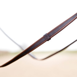 Rendas trançadas Horze Slender Castanho