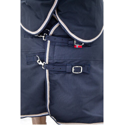 Capa de exterior Georgina B Vertigo com pescoço removível 250 g Azul-marinho