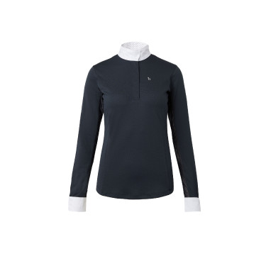 Polo de manga comprida Blaire Horze feminino Polo de manga comprida Blaire Horze feminino