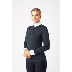 Polo de manga comprida Blaire Horze feminino Polo de manga comprida Blaire Horze feminino